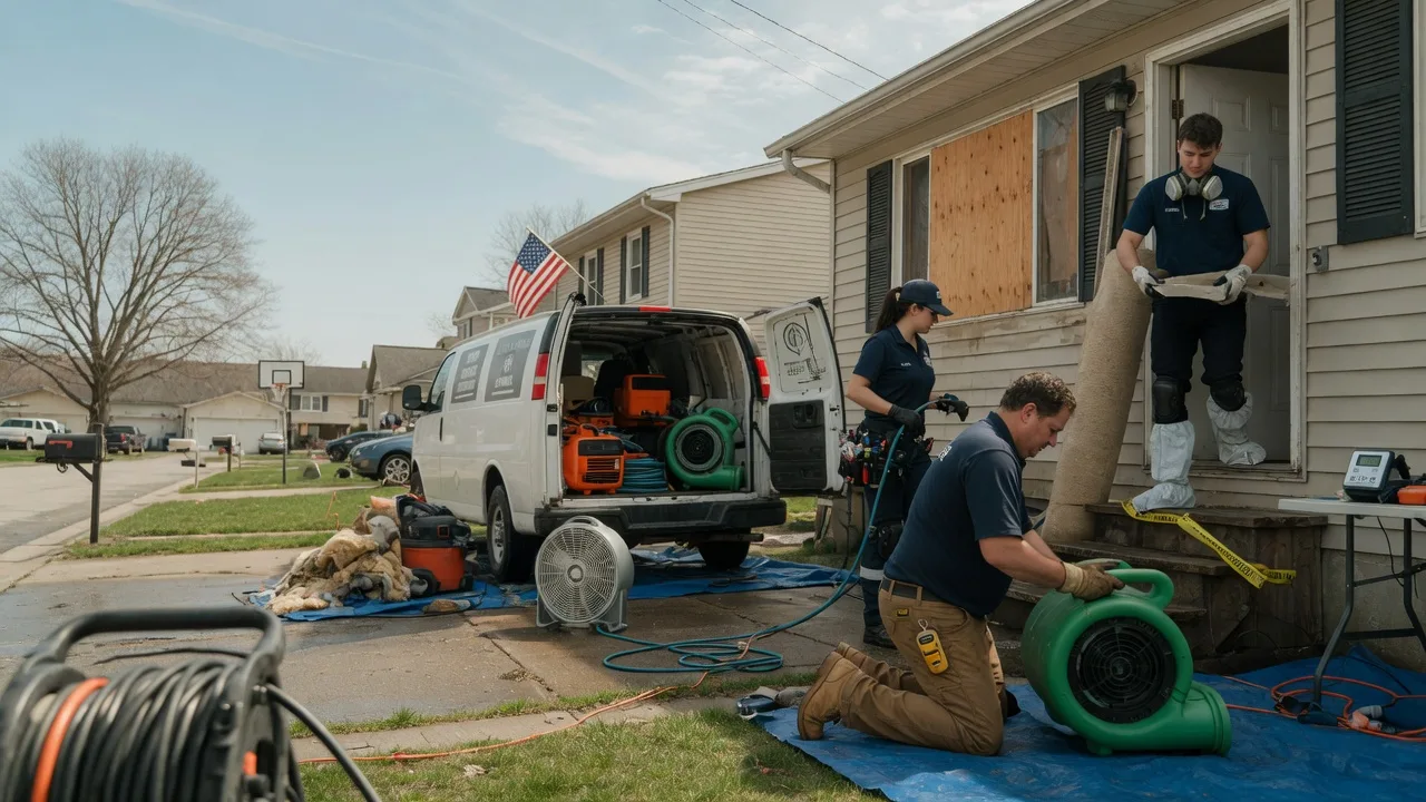 Water Damage Restoration in Muskegon, MI near me
